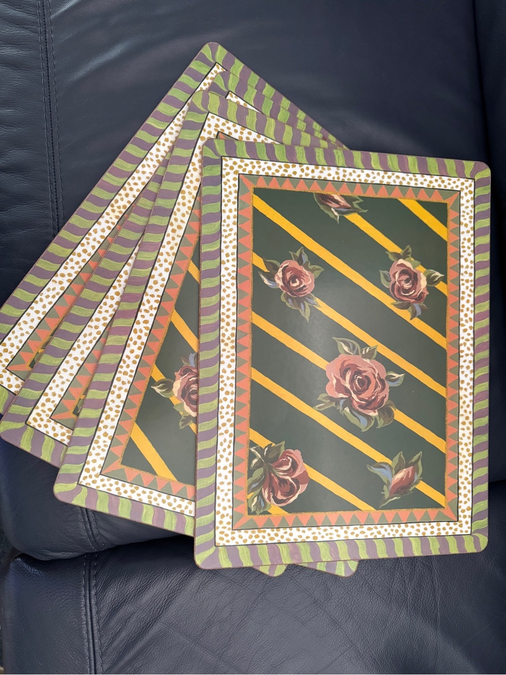 Mckenzie Childs placemats